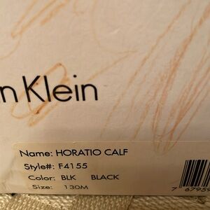 Men Calvin Klein Lace Up Dress Shoes